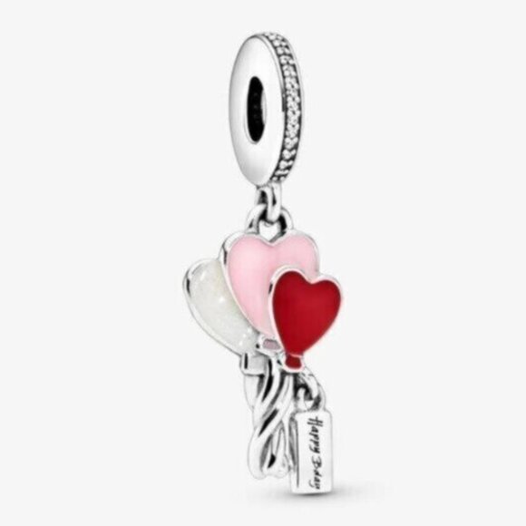 PANDORA Happy Bday Balloon Dangle Charm - Picture 1 of 4